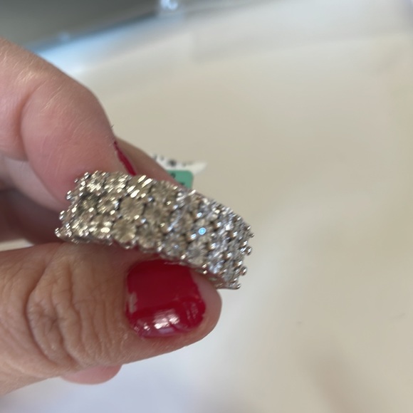 Guys ring .925 sterling silver with diamonds - Picture 7 of 7